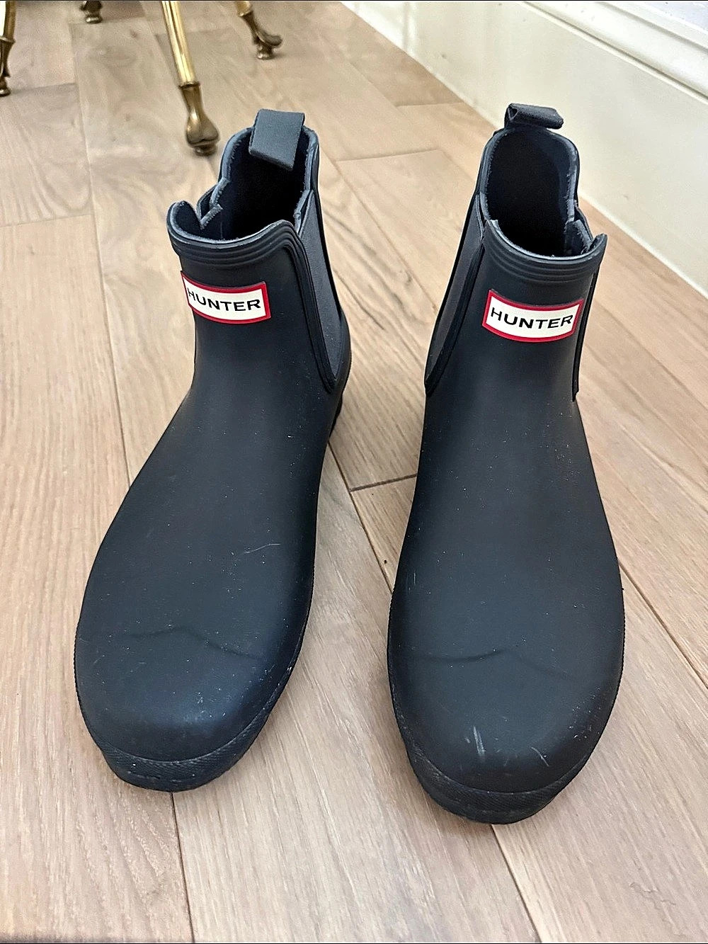Hunter Rain Boots grey US 12